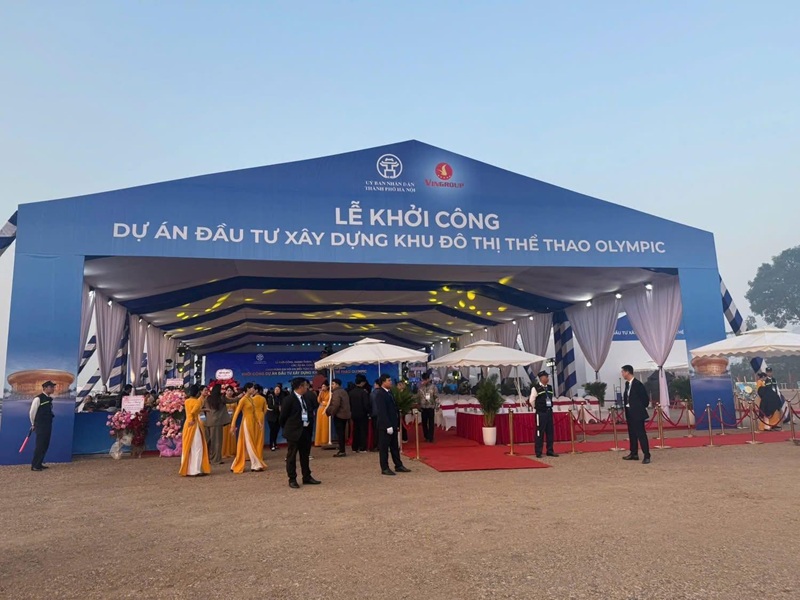 Chính thức khởi công khu đô thị thể thao Olympic 925.000 tỷ đồng Vingroup đầu tư, sở hữu sân vận động 135.000 chỗ độc đáo nhất hành tinh