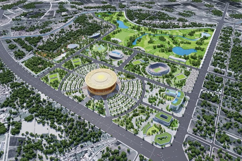Chính thức khởi công khu đô thị thể thao Olympic sở hữu sân vận động 135.000 chỗ độc đáo nhất hành tinhChính thức khởi công khu đô thị thể thao Olympic sở hữu sân vận động 135.000 chỗ độc đáo nhất hành tinh