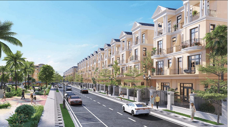 Giá bán liền kề Vinhomes Global Sportia