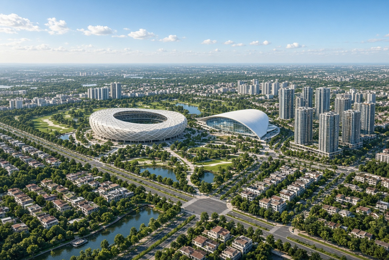 Khu đô thị Vinhomes Global Sportia Hà Nội mở bán